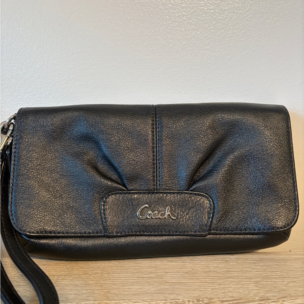 Coach Y2K Ashley Leather Wristlet/Shoulder Bag